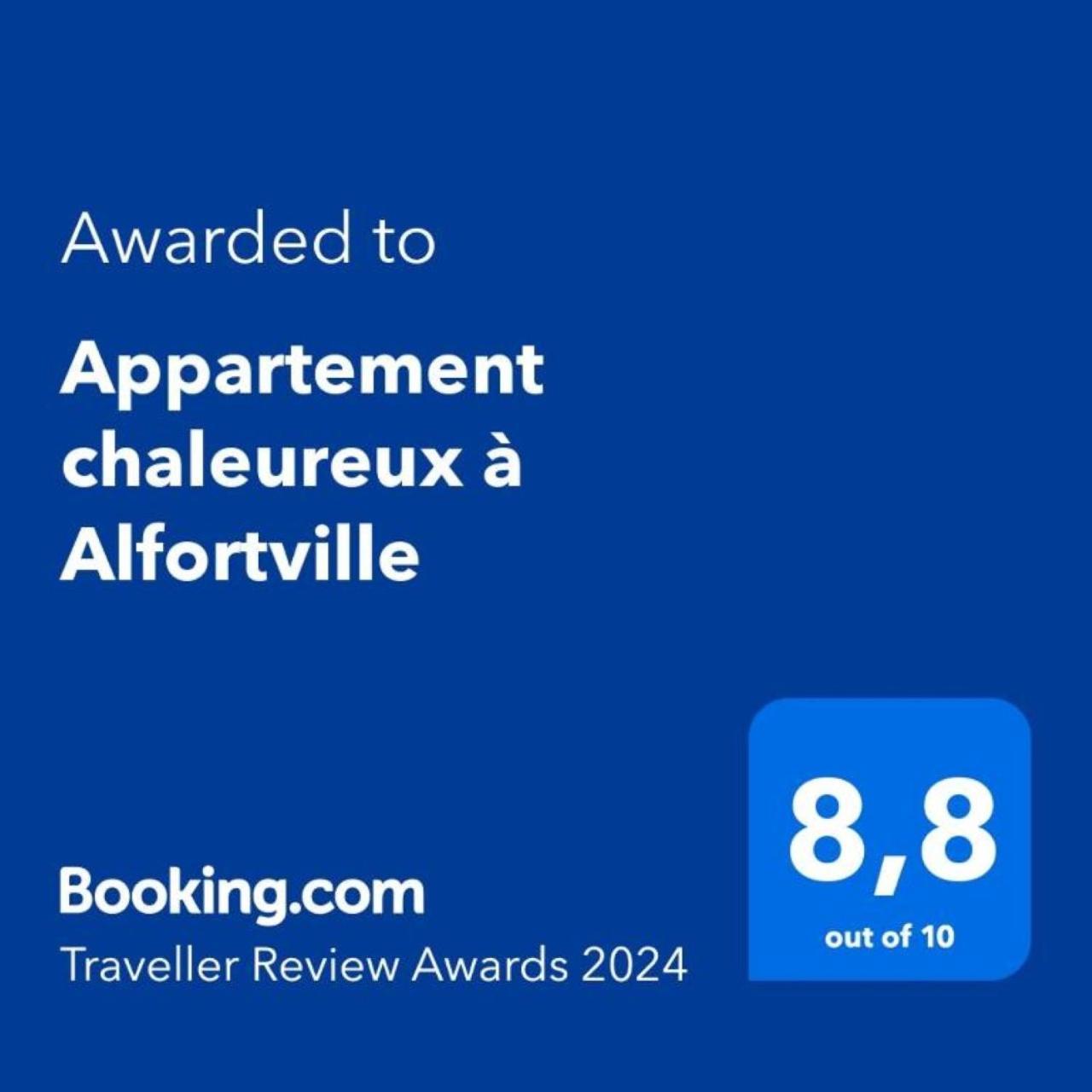 Appartement Chaleureux A อัลฟอร์วิลล์ ภายนอก รูปภาพ